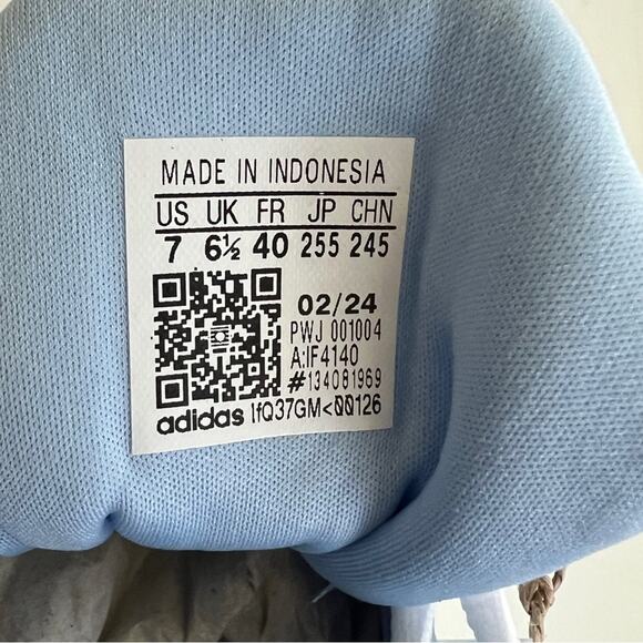 New ADIDAS UltraRun 5 Big Kids Running Shoes UNISEX SIZE 7 Blue/White - Picture 8 of 11